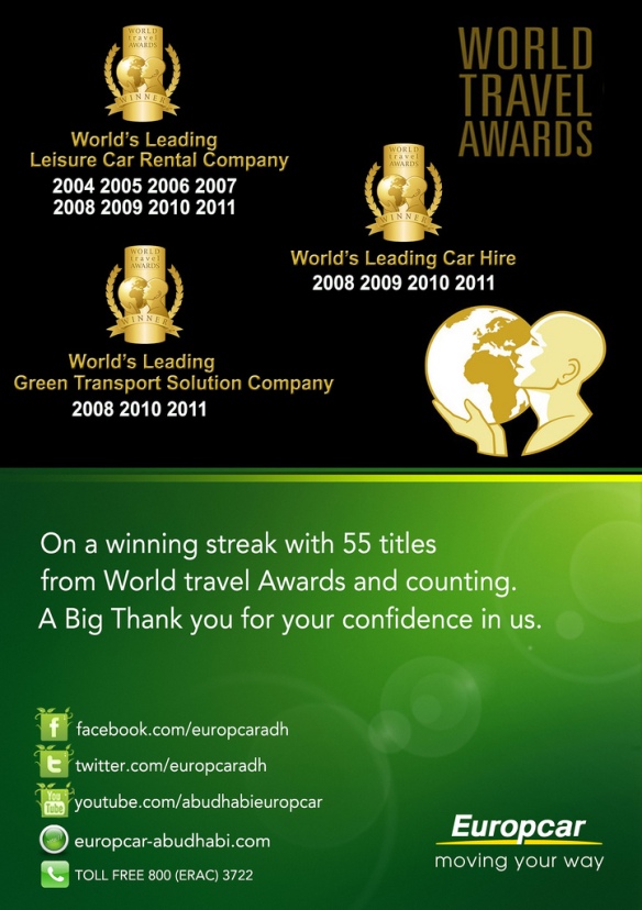 Europcar World Travel Awards
