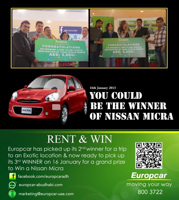 Europcar Win Nissan Micra
