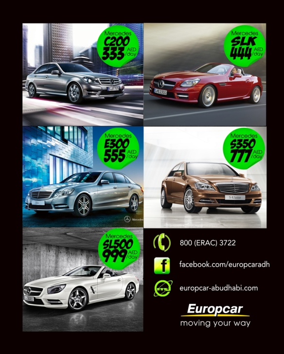 Europcar Mercedes Offers