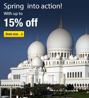 Spring into Action  with up to 15% off